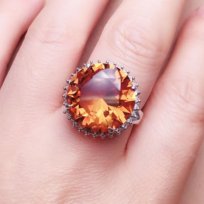 Женское кольцо с зултанитом CSJ ювелирное изделие из стерлингового серебра 925