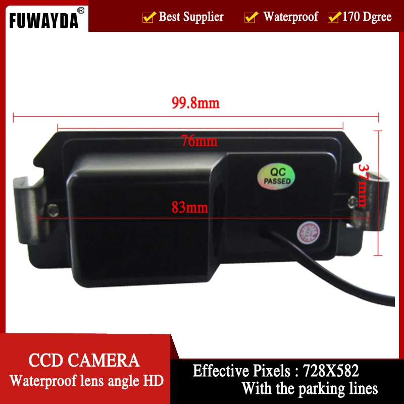 FUWAYDA Color CCD Car Rear View Camera for HYUNDAI I30 GENESIS COUPE Tiburon KIA SOUL with 4.3 Inch foldable LCD TFT Monitor | Автомобили