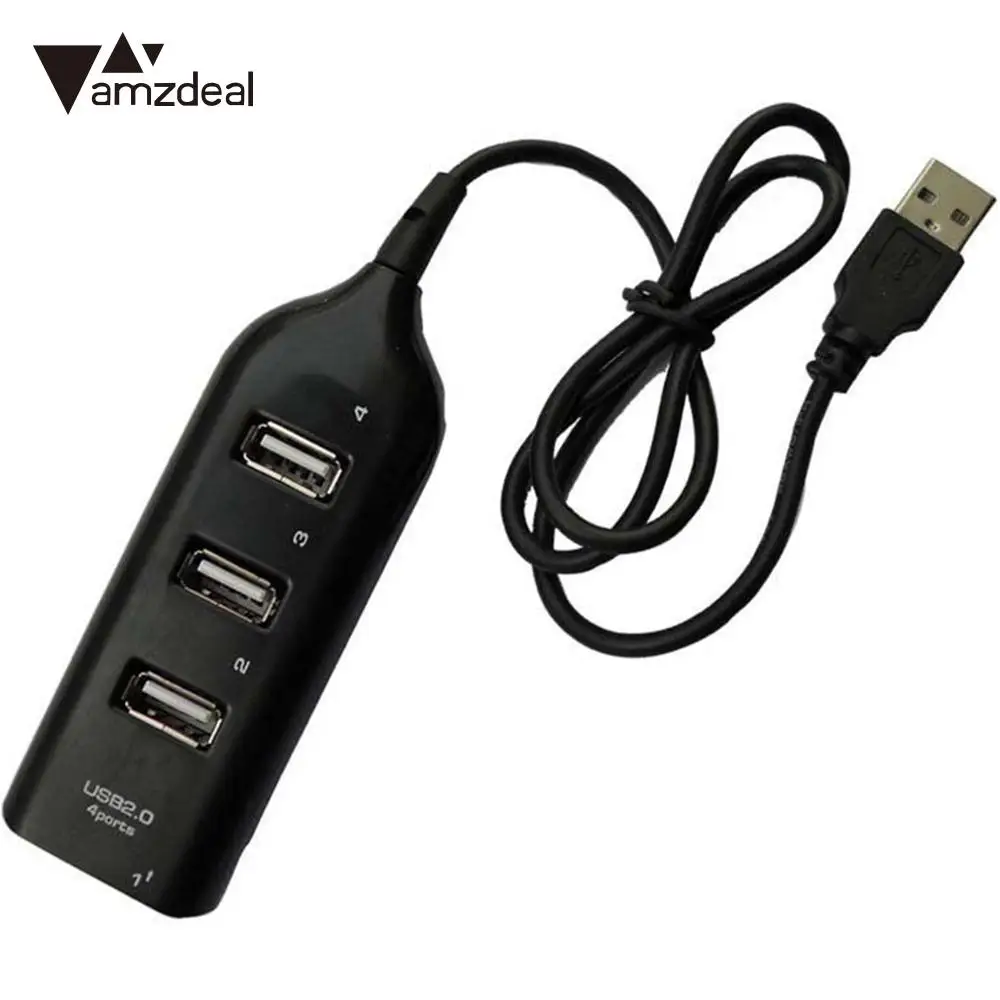 4 порта usb хаб сплиттер адаптер расширения конвертер высокоскоростной * для ПК