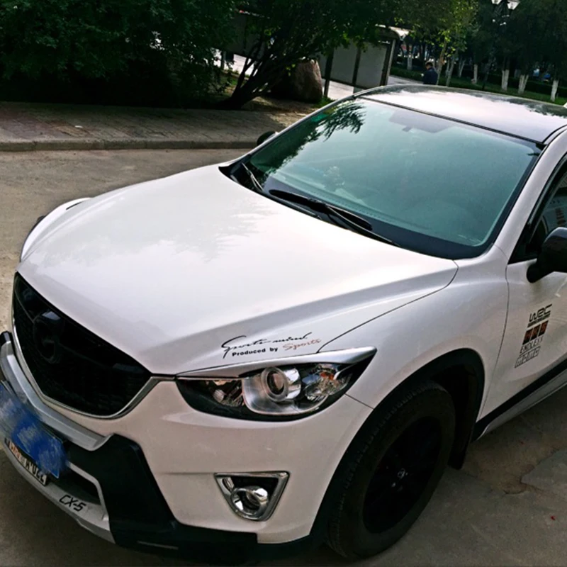 CX 5 FRP первоклассника фар автомобиля век бровей Обложка отделочный стикер для Mazda