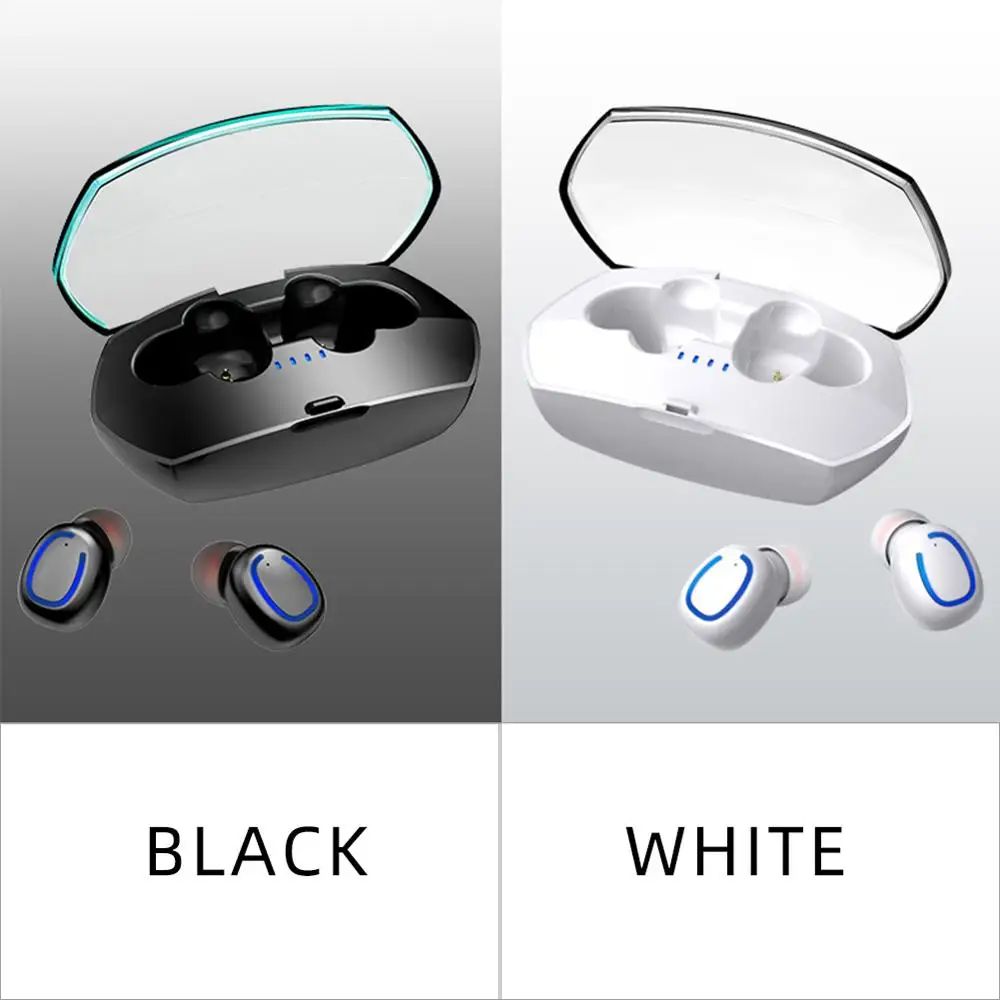 Наушники Bluetooth 5.0 Xi11 портативные TWS беспроводные внутриканальные с 3D стереозвуком, микрофоном, спортивными наушниками с функцией громкой связи и автоматическим сопряжением.