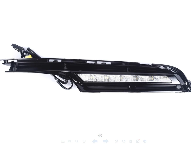 Автомобильная проблесковая 1 пара для Volkswagen VW Golf 7 2013 2014 2015 2016 светодиодный DRL