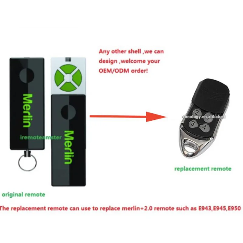 Aftermarket Merlin + 2 0 remote E945 E950 E943 MRC950EVO MR650EVO MR850EVO MT3850EVO control beautiful | Электроника
