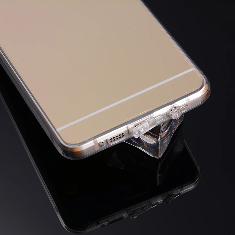 Телефонные чехлы для Samsung Galaxy A5 2016 чехол с зеркальной поверхностью мягкая Задняя