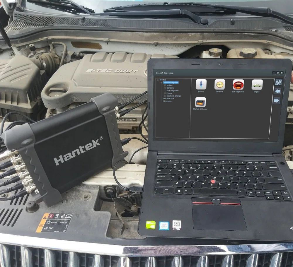 Hantek 1008 1008B USB осциллографы Цифровой Программируемый генератор тестирование