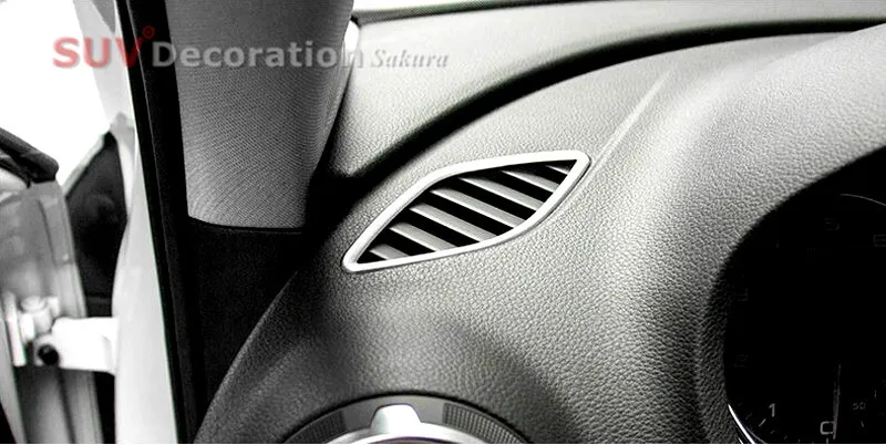 Для Audi A3 8V 2012 2013 2014 2015 2016 2017 2018 аксессуары для интерьера из нержавеющей стали