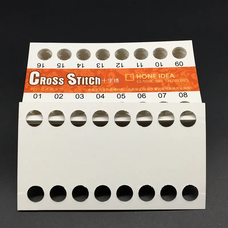 10 шт. органайзер для ниток 01 16 отверстий|floss organizer|cross stitch organizersheet plate |