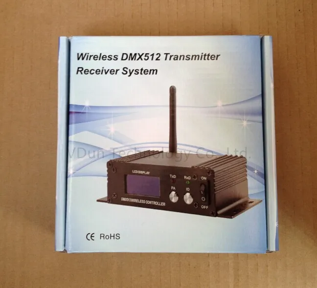 DMX512 беспроводной передатчик приемник 2 в 1 2,4 ГГц XLR DMX DJ повторитель светодиодный контроллер освещения сцены ЖК-дисплей