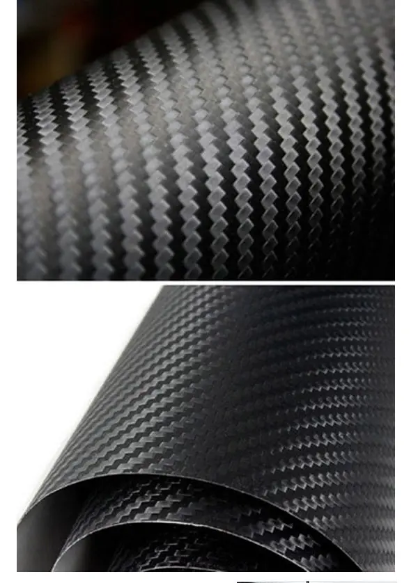 

1pc 60x150cm 3D Texture Carbon Fiber Wrap Vinyl Decal Car Sticker Sheet