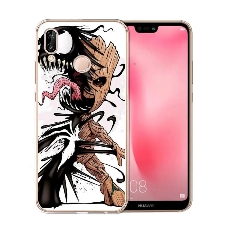 Чехол для телефона Groot Huawei Honor 6X 6A 7 7X 7C 7A pro 8 8X 9 10 Lite мягкий силиконовый чехол etui с
