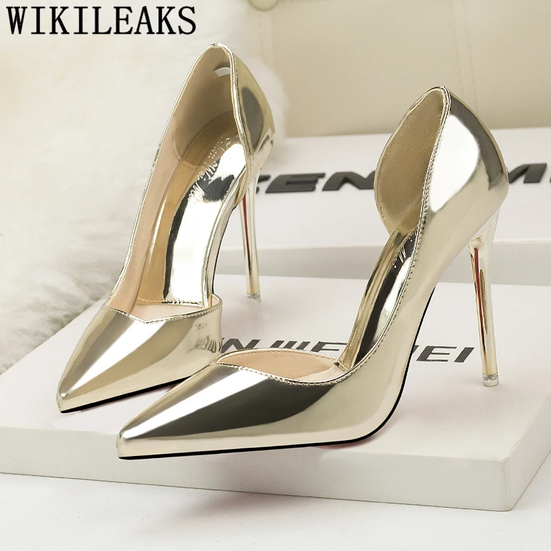 Туфли женские на очень высоком каблуке офисная обувь пикантные туфли-лодочки