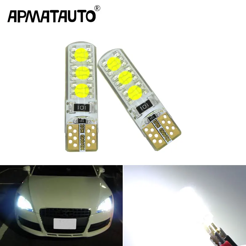 2 шт. W5W светодиодный T10 Canbus 168 192 светильник для парковки Hyundai iX25 ix35 Tucson i20 i30 iX45 Elantra