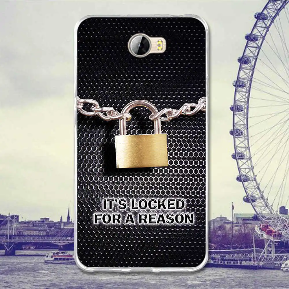 Чехол для Huawei Honor 5A чехол 5 0 Кот мультяшный Резиновый ТПУ силиконовый Ascend Y5 II Y5II / 2