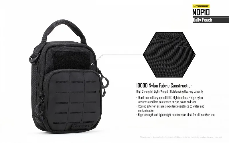 NITECORE NDP10 NDP20 к повседневной одежде многофункциональные сумки для путешествий зарядное устройство Nitecore ежедневная Сумка для ношения каждый день и коротких поездок
