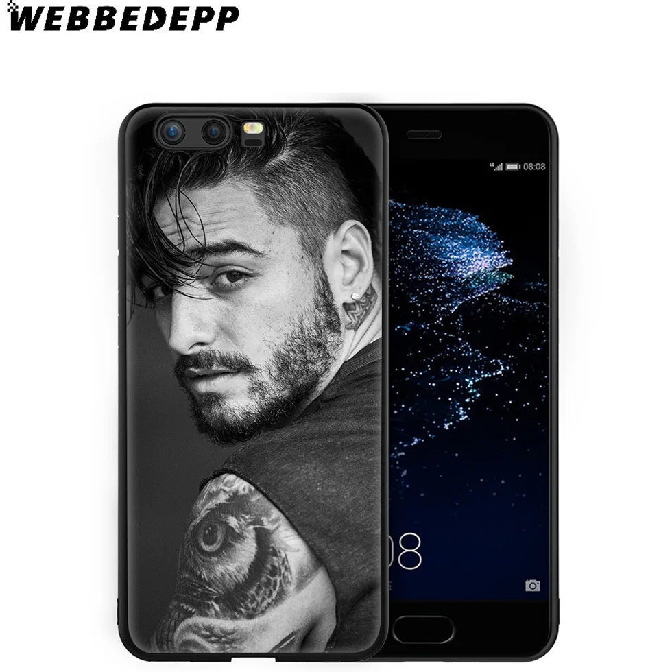 Мягкий чехол WEBBEDEPP Maluma Singer для Huawei P8 P9 P10 P20 P30 Lite Pro P Smart Z Plus 2019 Y6 Prime 2018 2017 Mini |