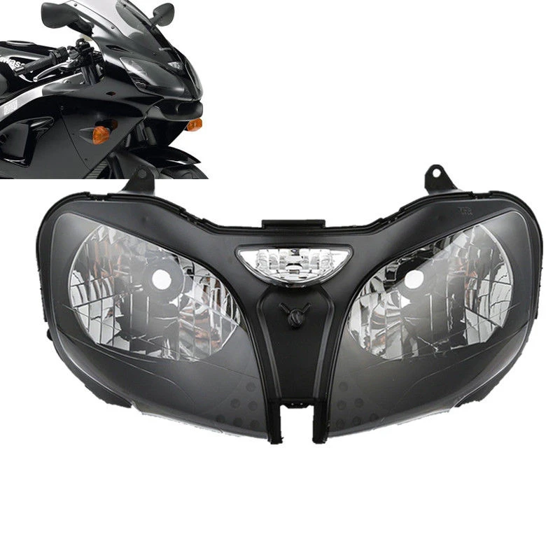 Фара мотоциклетная в сборе для Kawasaki Ninja ZX6R ZX 6R 2000 2002 ZZR600 2005 2008 ZX9R 2003| |