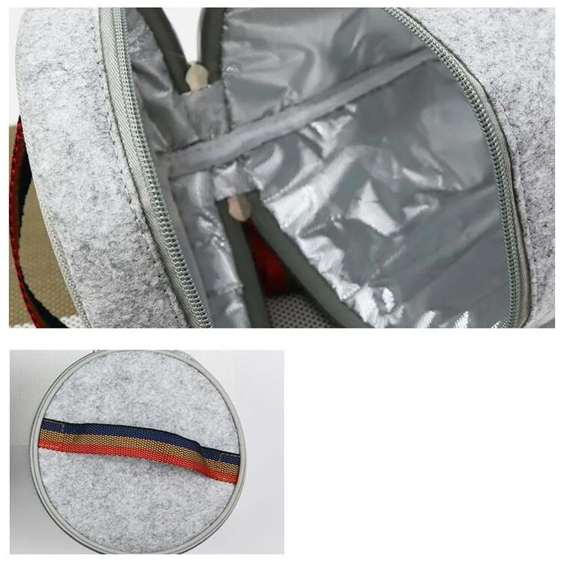 Дешевые пикника утепленная Детская Бутылочка-термос мешок кулер обед пикник