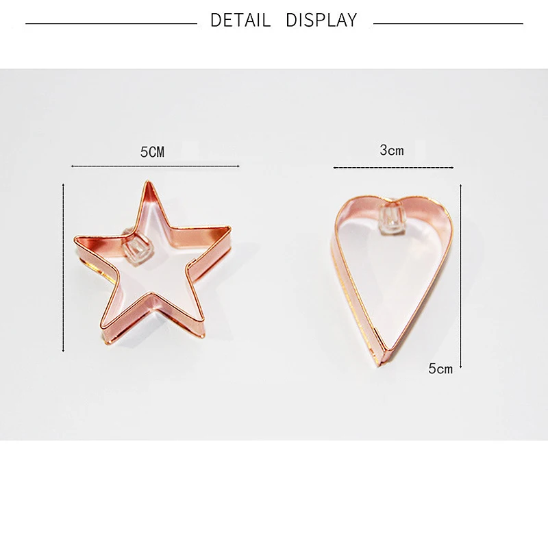 Звезда Сердце Медный провод строки лампы Рождество Свадебные украшения домашние