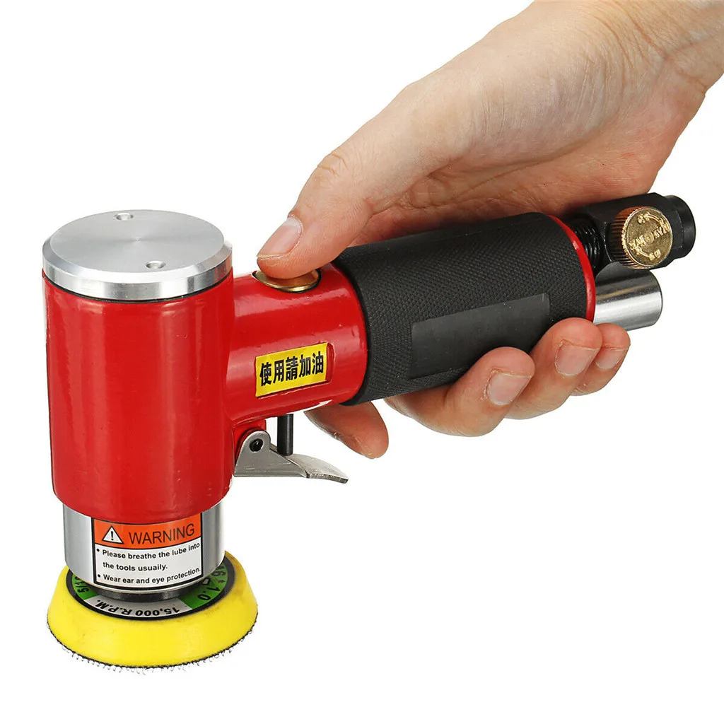 2inch 3inch Mini Air Sander Kit Pad Eccentric Orbital Dual Action Pneumatic Polisher Polishing Buffing Tools For Auto Body #Zer |
