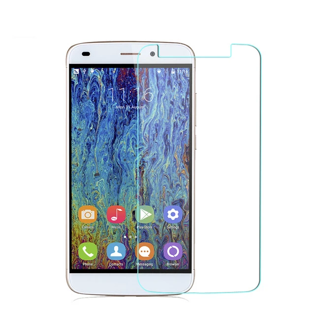 2.5D Закаленное стекло для Oukitel U10 Высококачественная защитная пленка