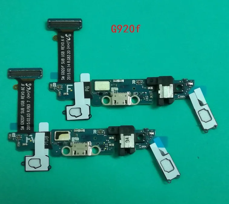 10 шт. USB разъём для зарядки Samsung Galaxy S6 Edge Plus G920F G925F G9250 G928F|Шлейфы мобильных
