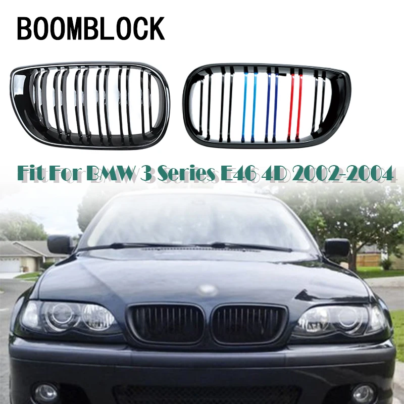 Автомобильные режущие грили для передних и задних бамперов BMW E46 3 Series 2002 2003 2004
