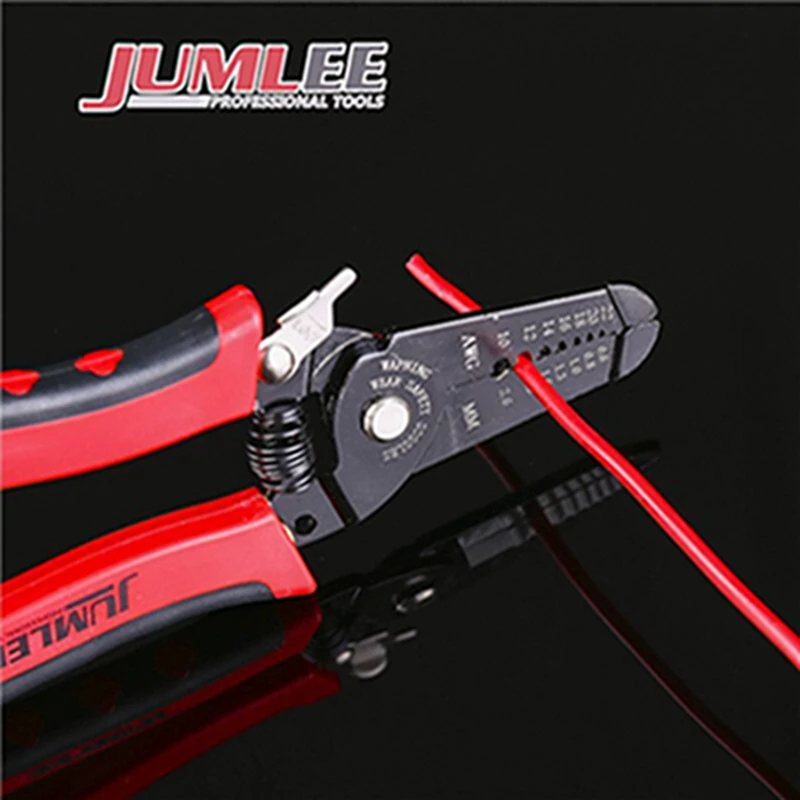 

Metal Wire Stripper Tool Carbon Steel Cable Wire Stripper Cable Cutter Multifunctional Stripping Pliers Hand Tools