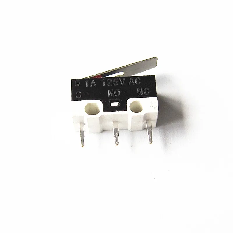 

(10pcs/Lot) Handle Mouse Switch 1A 125V AC Switch Three Foot Micro Switches