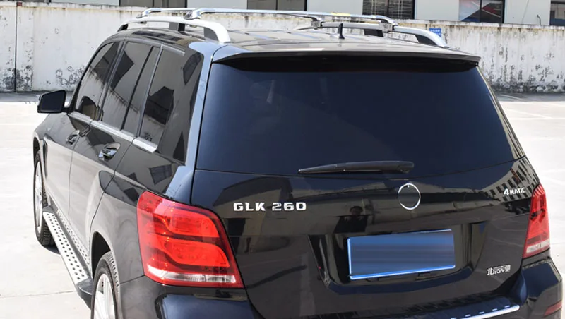 Luxurious horizontal roof rack luggage rail cross bar for Mercedes-Benz GLK series 2008-2016 can load 200kg high quality | Автомобили и