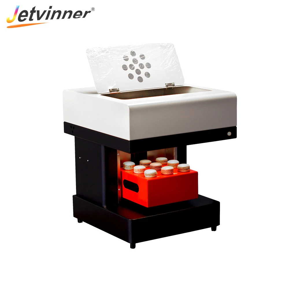 Jetvinner 4 чашки кофе принтер красочные пищевые принтеры DIY селфи съедобная печатная