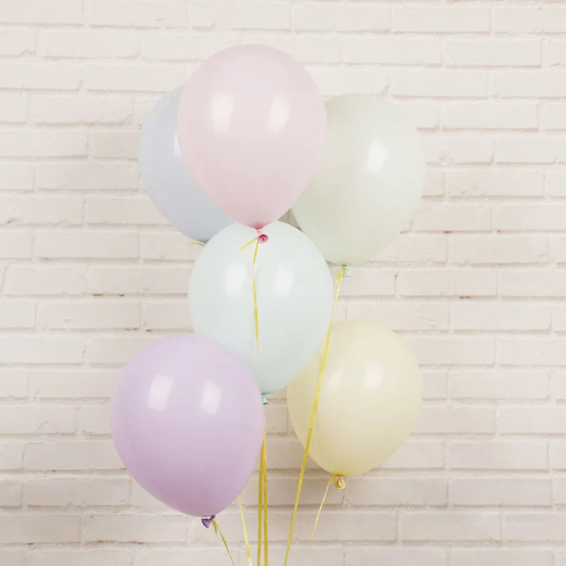 30 шт. 10 дюймов Макарон/воздушные шары Ma Caron латексные Baby Shower для мальчиков и