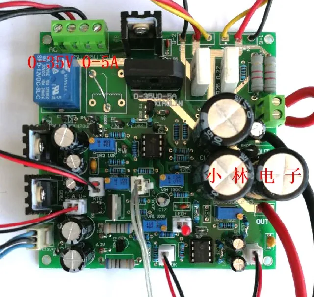 2018 Nodemcu Регулируемый источник питания постоянного тока лаборатория Diy Kit 0 35 в 5A 5 12