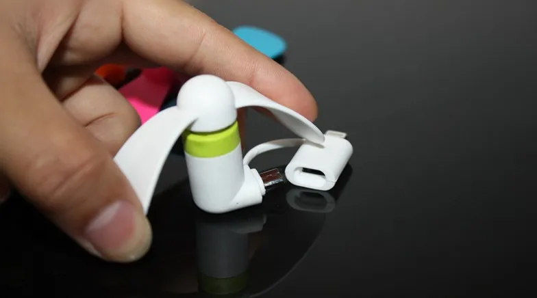 Гибкий Портативный Гибкий мини-usb гибкий съемный USB кулер гаджеты с низкой мощностью банк питания ПК ноутбук Iphone USB вентилятор