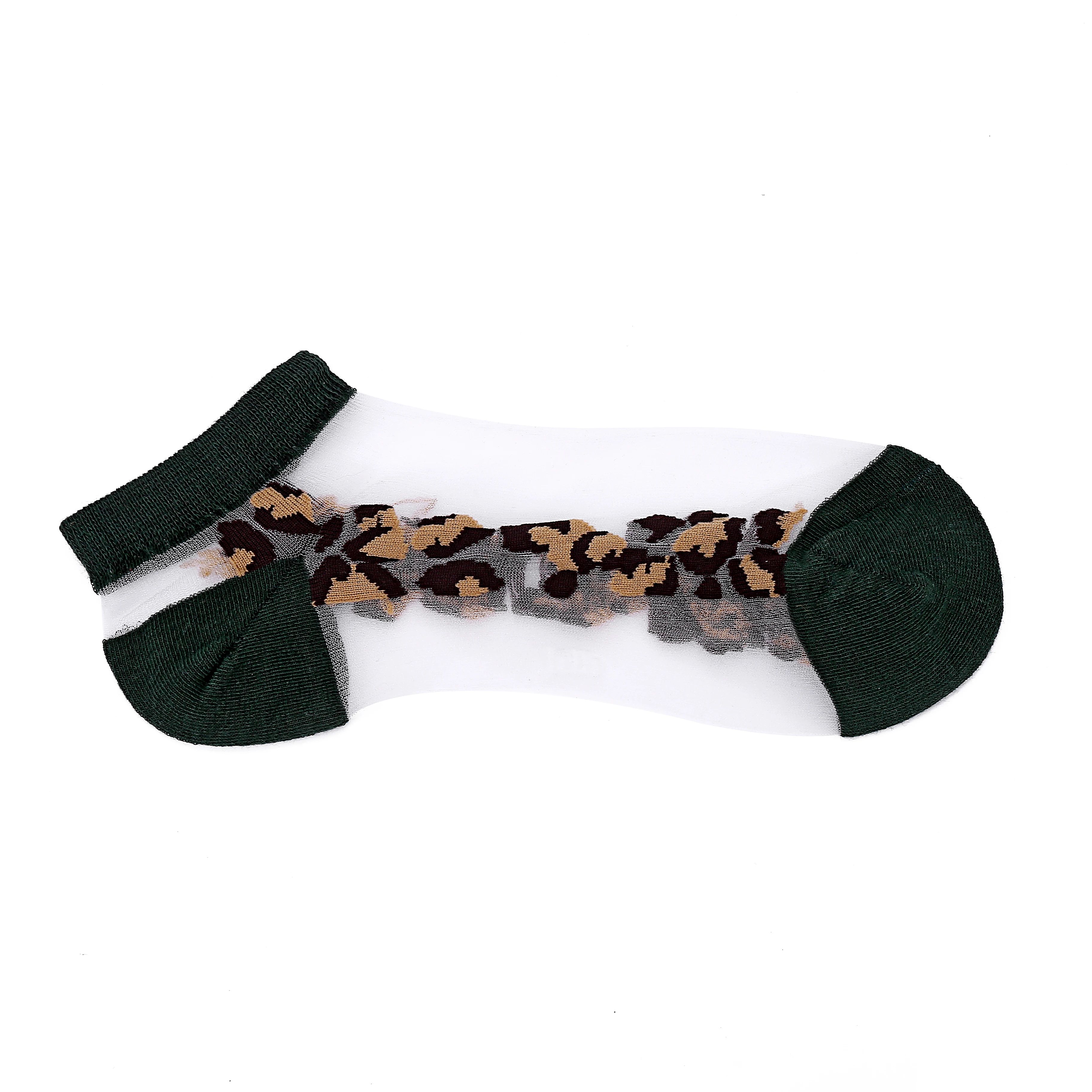 Летние женские короткие кружевные носки дышащие невидимые милые с цветами для