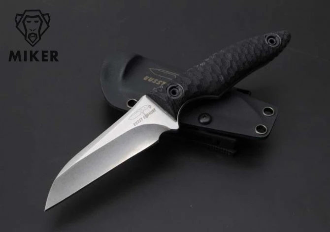 MIKER Тактический Ножи воздушная птица фиксированный D2 Сталь G10 ручка Открытый