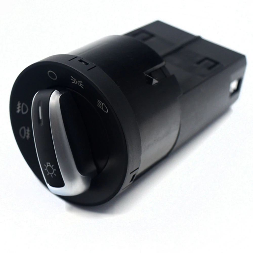 Хромированная противотуманная фара переключатель управления для Volkswagen VW Polo 6R AUDI