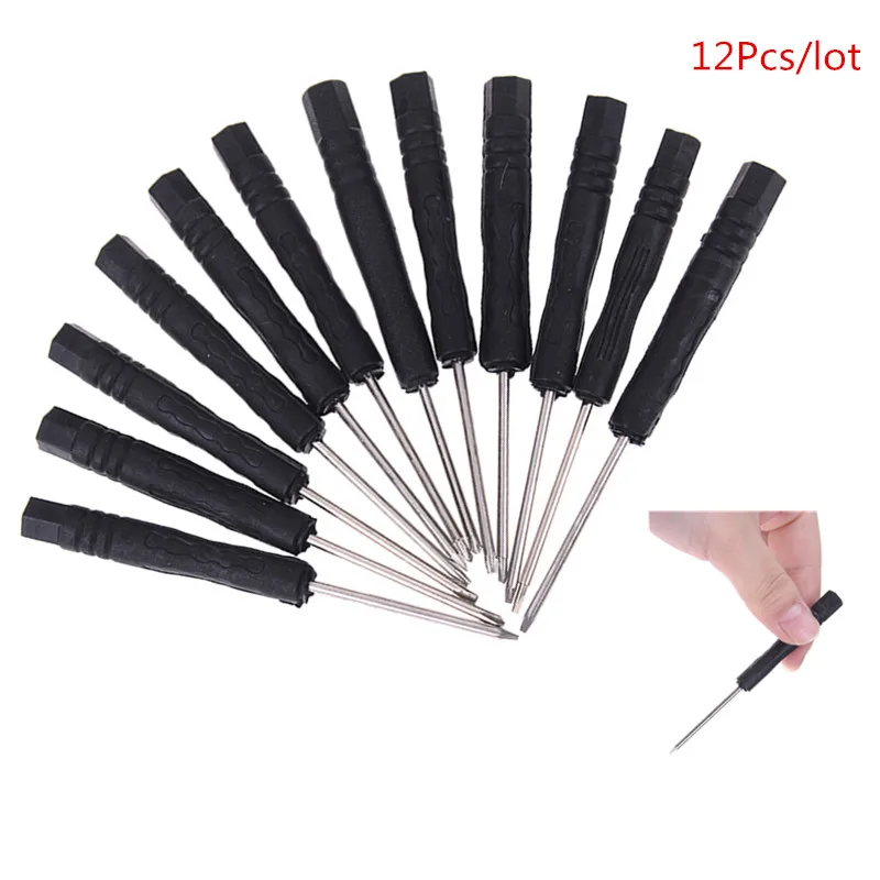 12 шт./лот набор магнитных прецизионных отверток многофункциональные маленькие