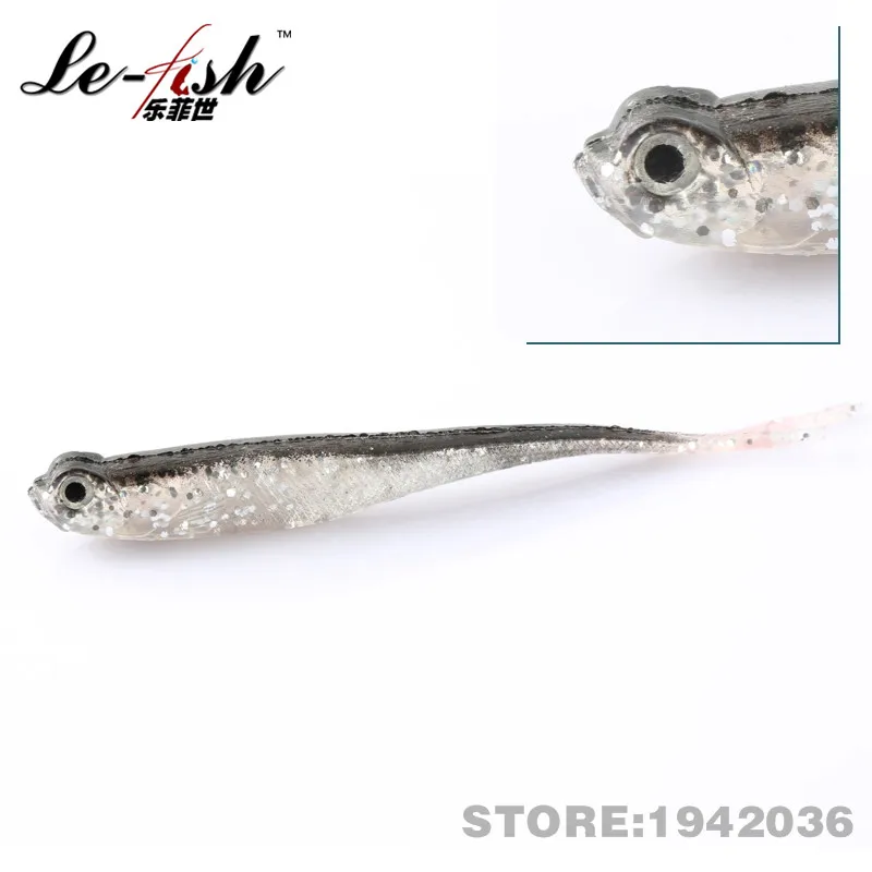 6 шт. Горячей Продажи Мягкий Прикорм рыболовства 130 мм 7 г Поддельные