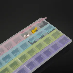 Лабораторное изделие Ортодонтические детали Чехол Коробка 28 слотов большой контейнер для стоматологической клиники