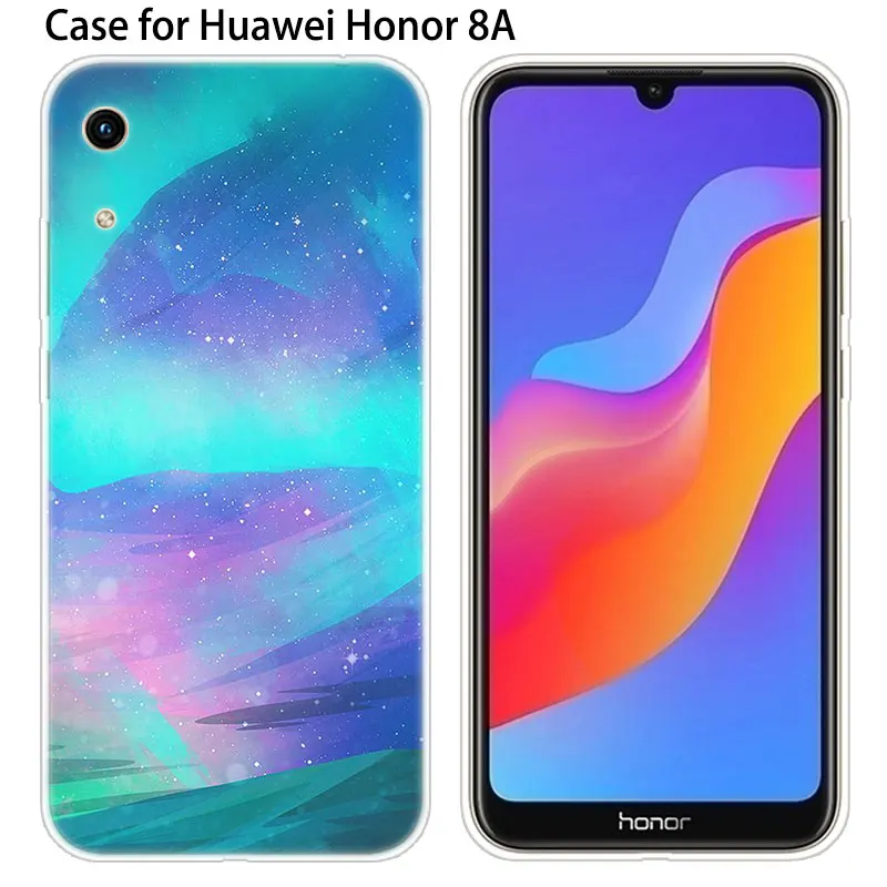 Силиконовый чехол для Huawei Honor 20 8A 7A Pro 10 9 8 Lite View 7S 8S 8X 7X 6X 8C 20i 10i | Мобильные телефоны