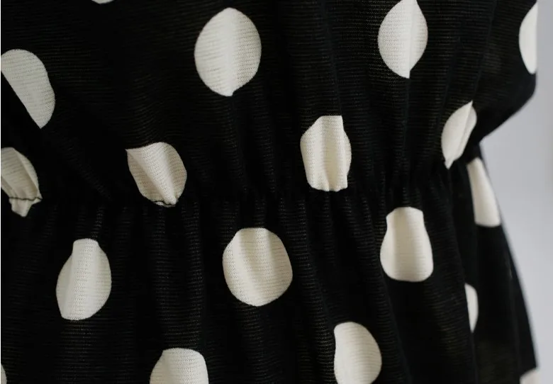 2015 best selling fashion women mini dress new chiffon polka dot waist belt 2792 | Женская одежда