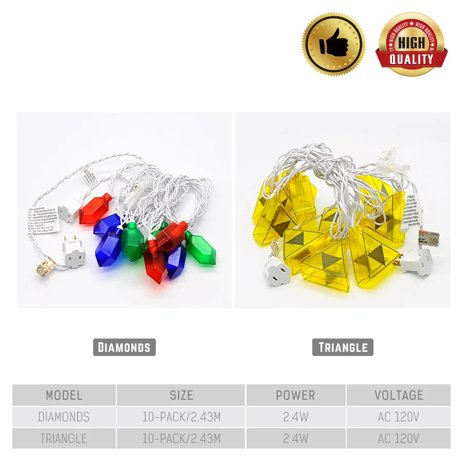 110V UL Garden Christma Light праздничное освещение наружное украшение гирлянда 10 PACK/2 43 M