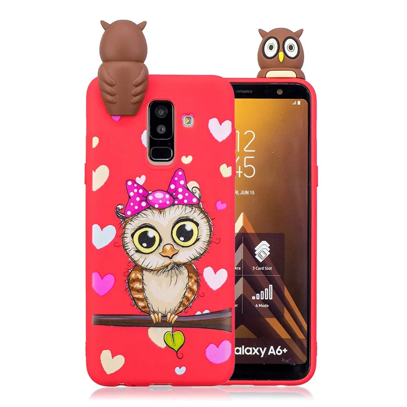 Милый силиконовый чехол для телефона Samsung A10 A20 A30 A40 A50 A70 M10 M20 M30 J4 J6 A6 A8 Plus A7