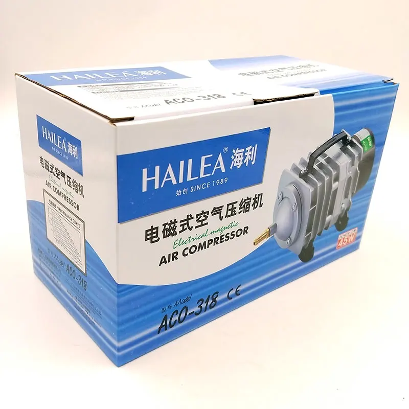 HAILEA воздушный насос ACO 318 220 В/50 Гц давление мин 0 025mpa мощность 45 Вт для лазерной