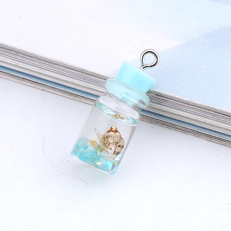 5 шт. милые Подвески в виде бутылки из смолы подвески сделай сам корейские женские