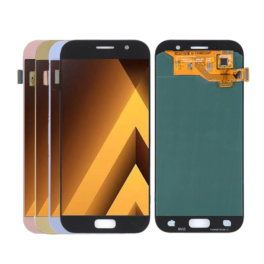 ЖК дисплей AMOLED для SAMSUNG Galaxy A5 2017 A520 сменный сенсорный экран Samsung запчасти