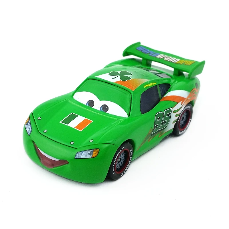 Disney Pixar Cars Lightning Mcqueen Ирландия узор металл литье под давлением игрушечный