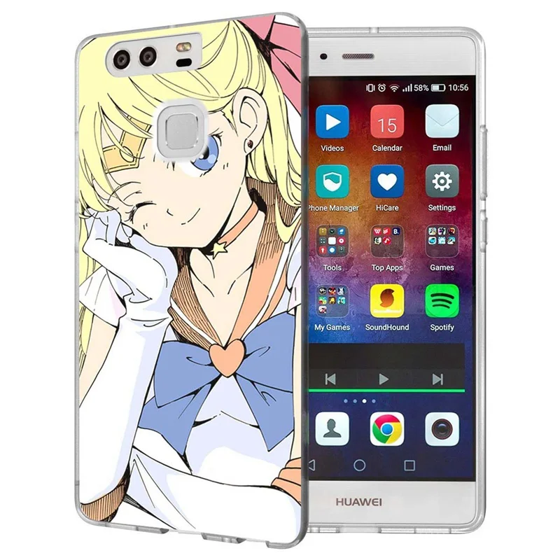 For Huawei P9lite/P8 Lite 2016 2017 Y5 II 2 Y5ii / Y6 Compact Honor 5A LYO-L21 Soft TPU Silicone Pattern Clear Case B033 |