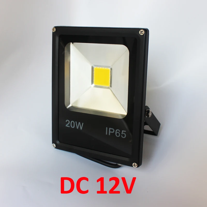 Новейший DC 12 В светодиодный светильник 10 Вт 20 Вт 30 Вт 50 Вт IP65 Светодиодный прожектор светильник светодиодный уличный светильник