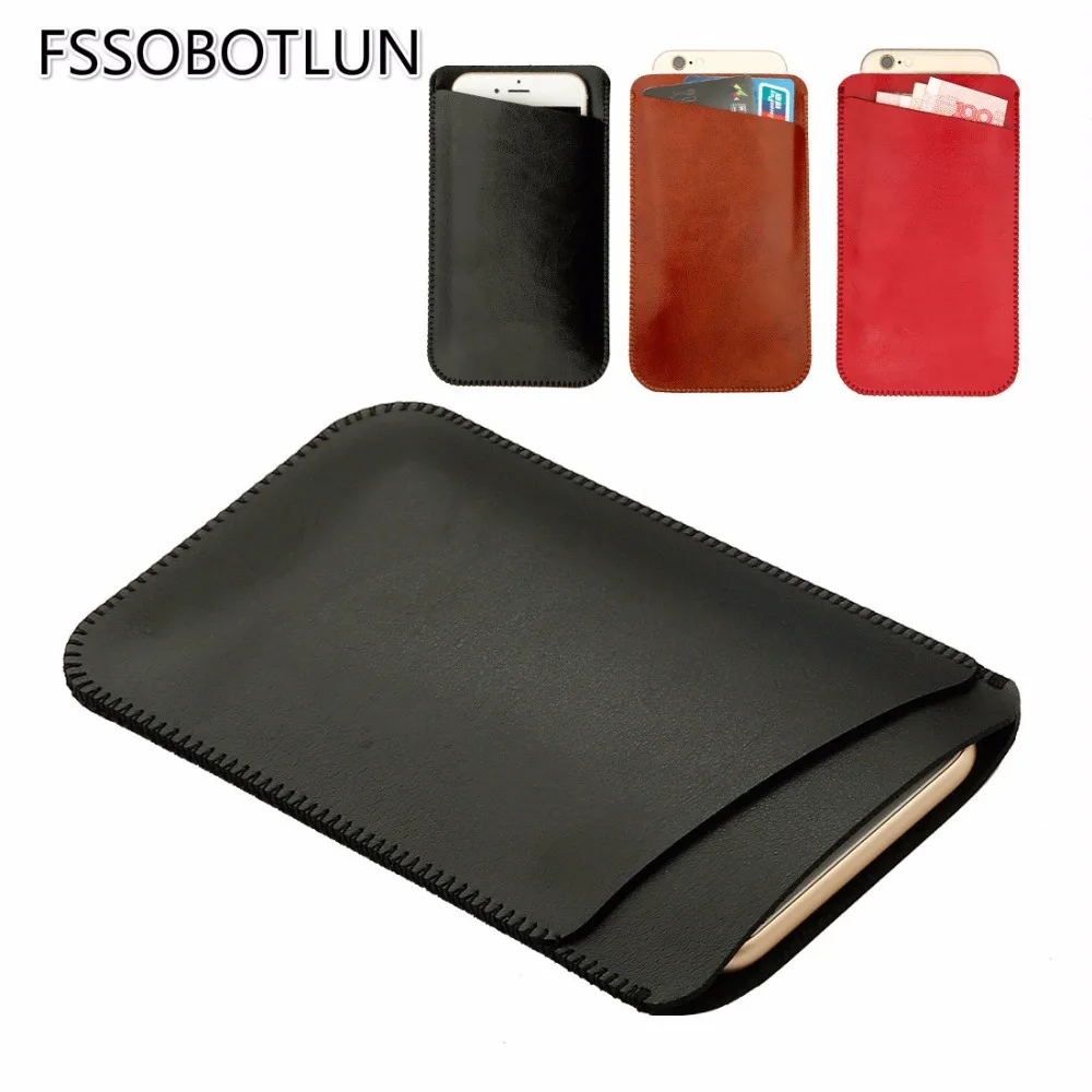 Чехол FSSOBOTLUN для Umi Z двухслойный чехол из искусственной кожи с отделением карт |